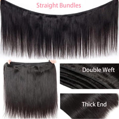 Wlily straight bundles 30-inch offer dramatic length with healthy ends.
