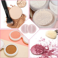 WLLHYF powder puff in cosmetic bag demonstrates portable travel-friendly tool