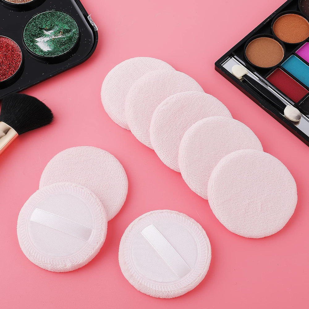 WLLHYF pink puff soft cotton material for skin-friendly makeup application