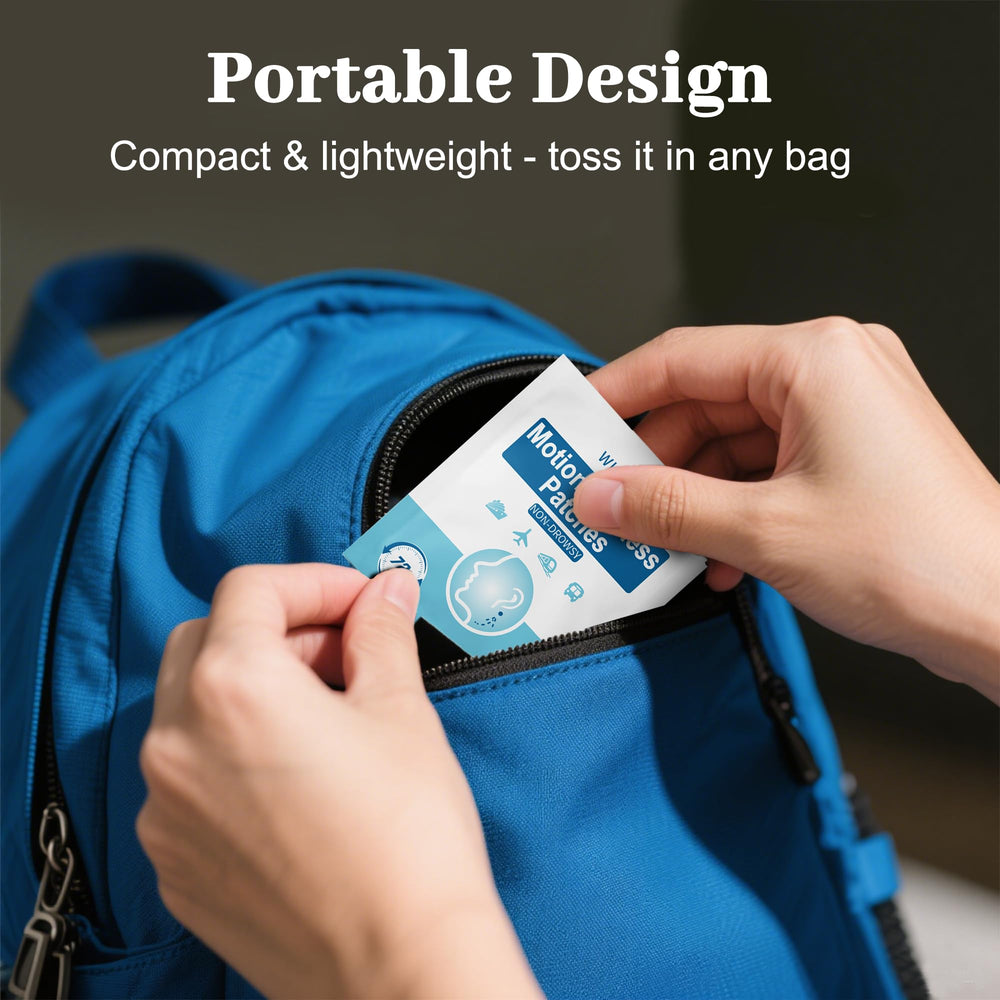 WLTHO patches suit cruise trips, flights, and road trips for versatile motion support.