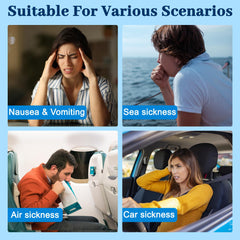 WLTHO patch on the navel offers fast-acting motion comfort for journeys