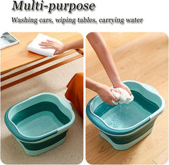 WMHYLYH foot spa made of TPE material, easy to clean after use.