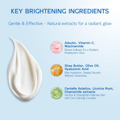 WMK Skin Brightening Cream hydration from shea butter for lasting moisture