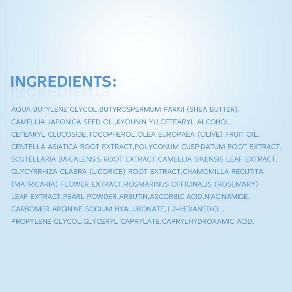 WMK Skin Brightening Cream Centella and licorice soothe sensitive skin