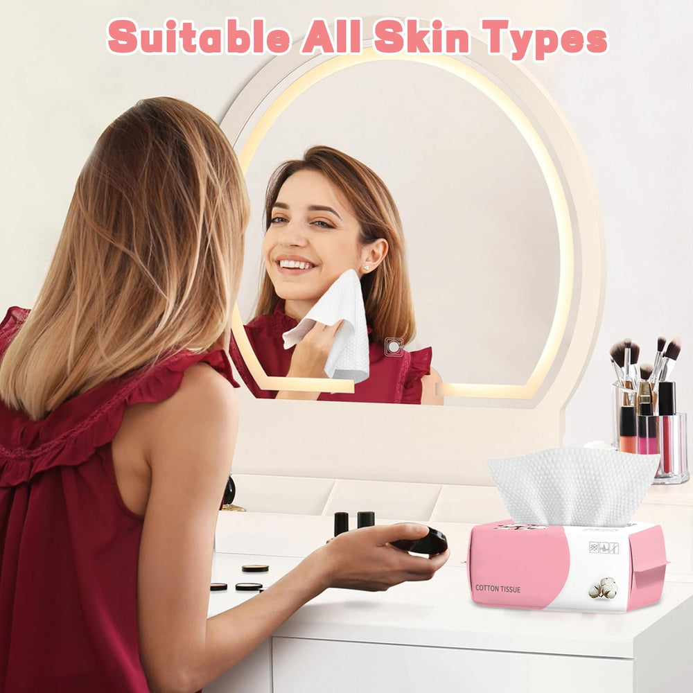 WMQL 7.9-inch square towels providing full-face coverage