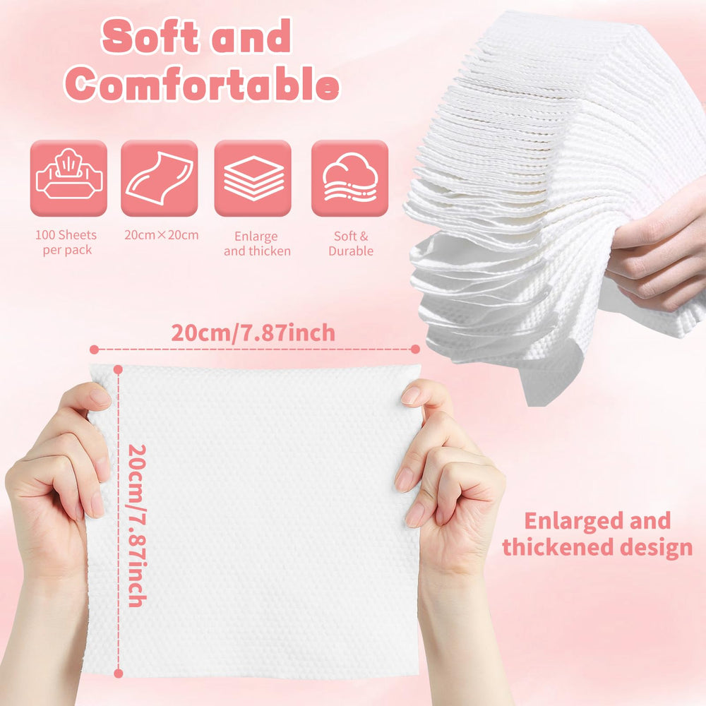 WMQL disposable face towel dry and wet use for versatile cleaning tasks