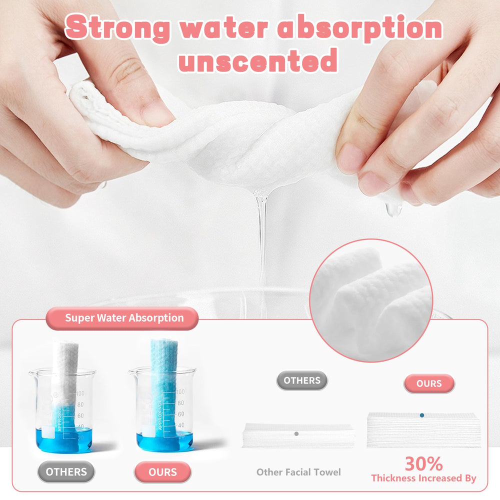 WMQL towel with pop-up design for easy single-tissue access