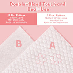 WMQL disposable face towel thick absorbent fibers for efficient cleansing