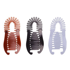 WNHNO banana clip colorful pair for secure, stylish ponytails.