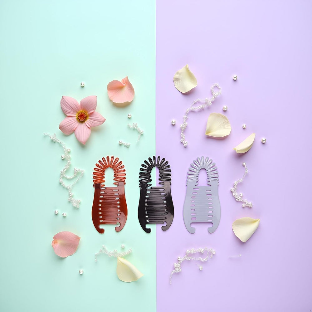 WNHNO pony-tail holder clip lifts volume with comfort.