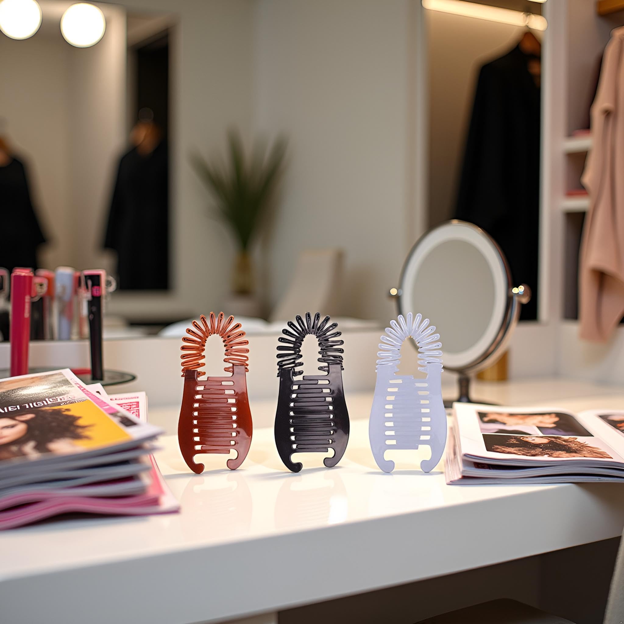WNHNO vibrant colors clip complements outfits and occasions.