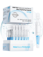 WNP Hyaluronic Acid Serum 3% bottle for daily deep hydration.