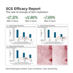 WNP Hyaluronic Acid Serum 3% drops being applied for instant, lightweight hydration.
