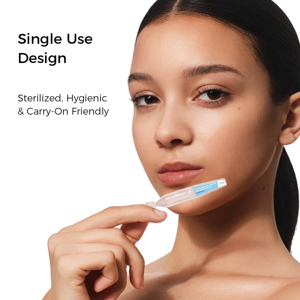 WNP Hyaluronic Acid Serum quick-absorption aids in daily skincare routine.
