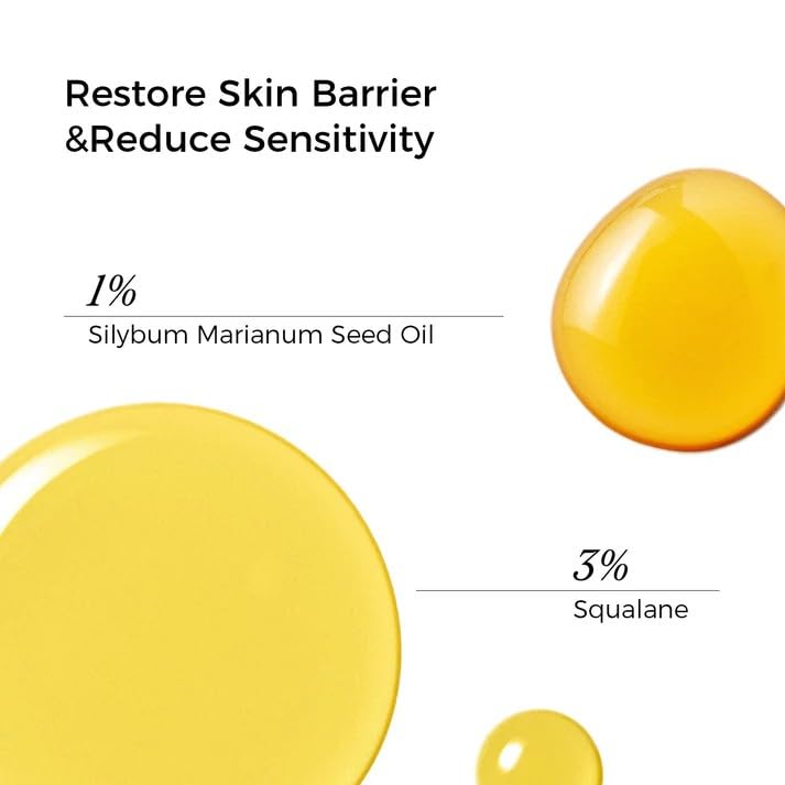 WNP squalane and milk thistle oil component emphasizing barrier support and moisturization.