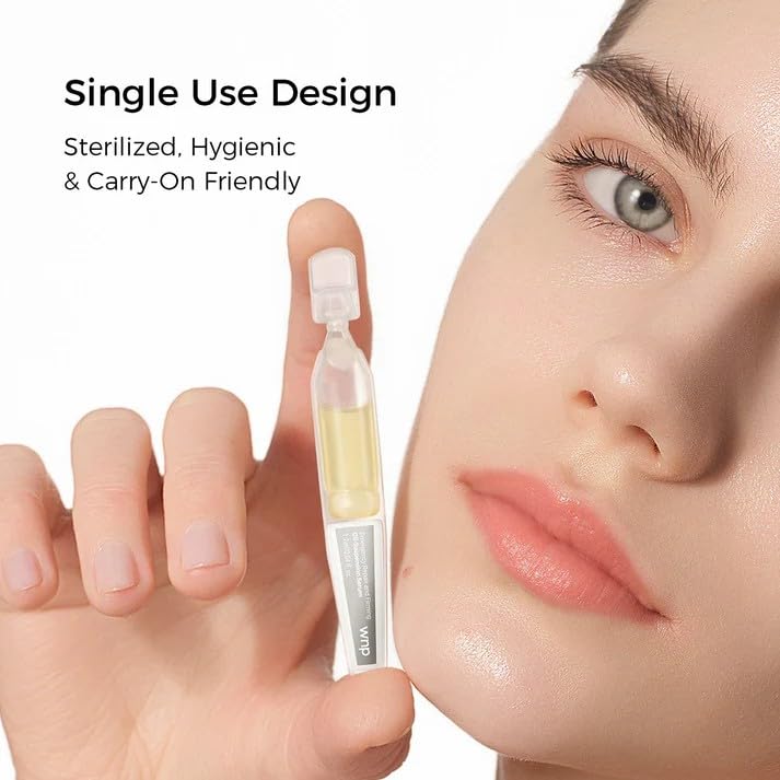WNP suspension oil technology close-up highlighting water-oil fusion for smoother skin.