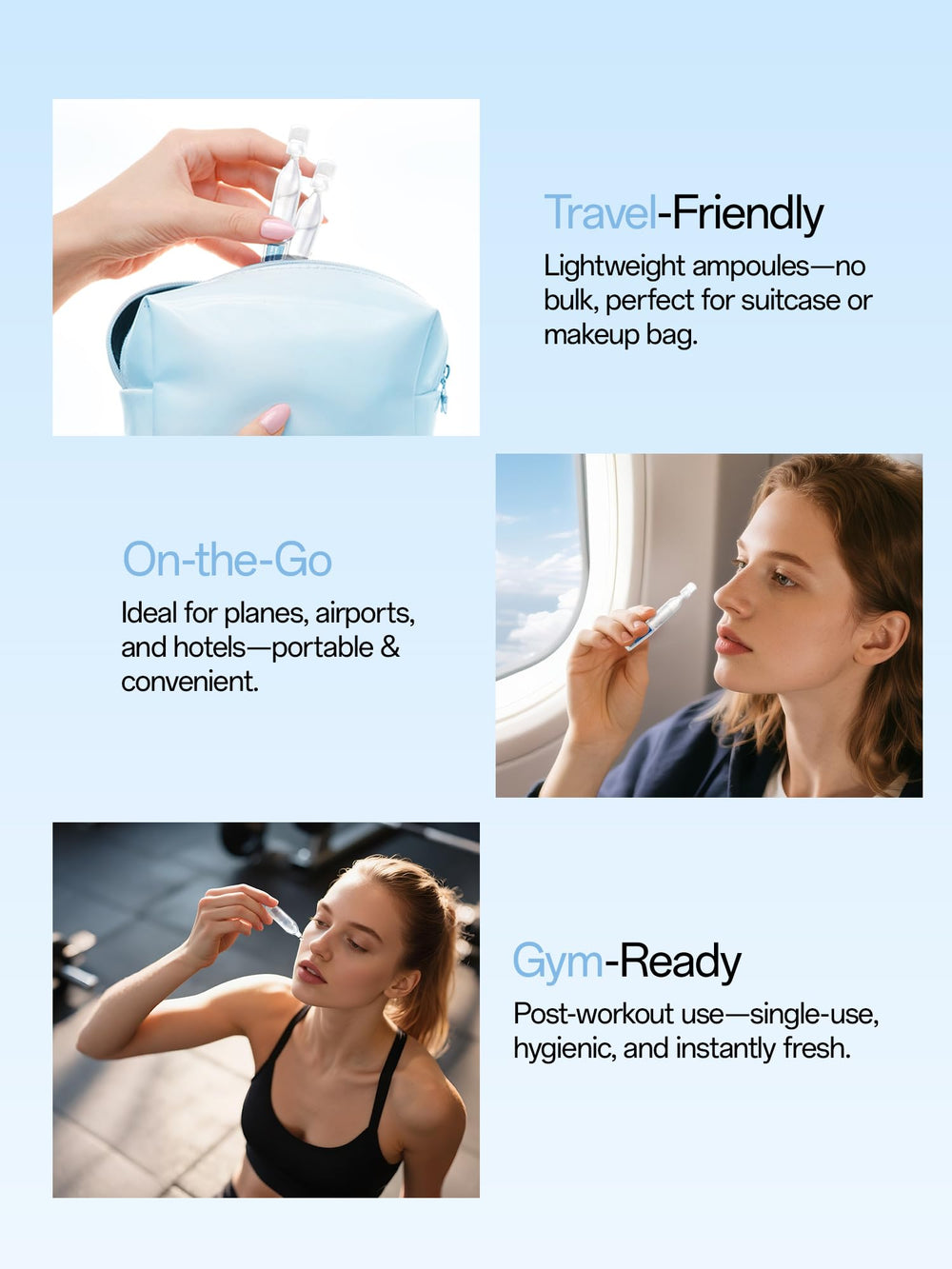 WNP Ultra Hydrating Serum features 4D hyaluronic acid for lasting hydration.