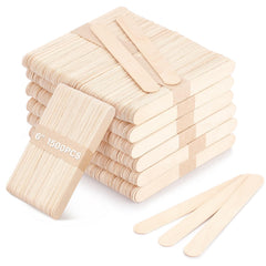 WoBiogHo wooden wax sticks bulk pack for salon and home waxing
