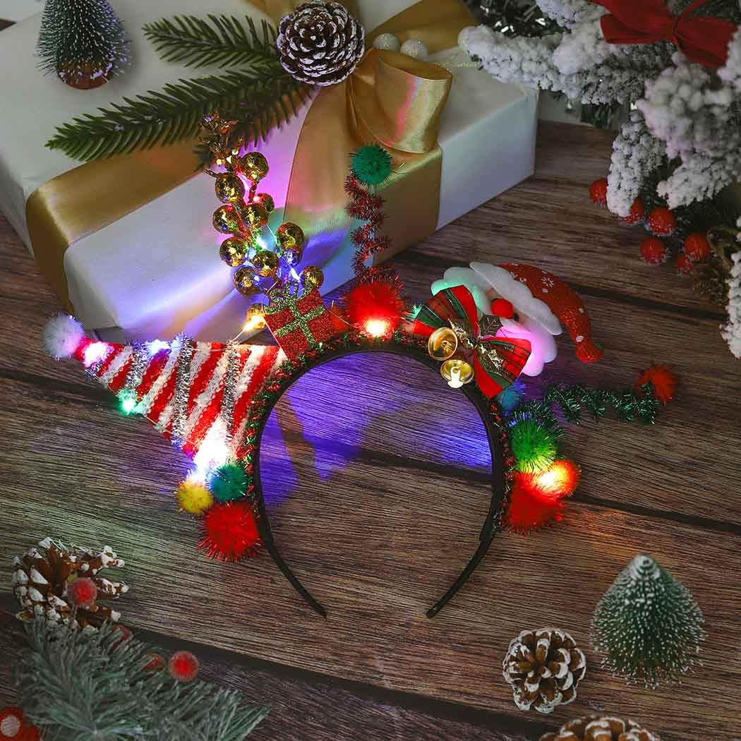 Woeoe Christmas headband doubles as a charming holiday gift idea.
