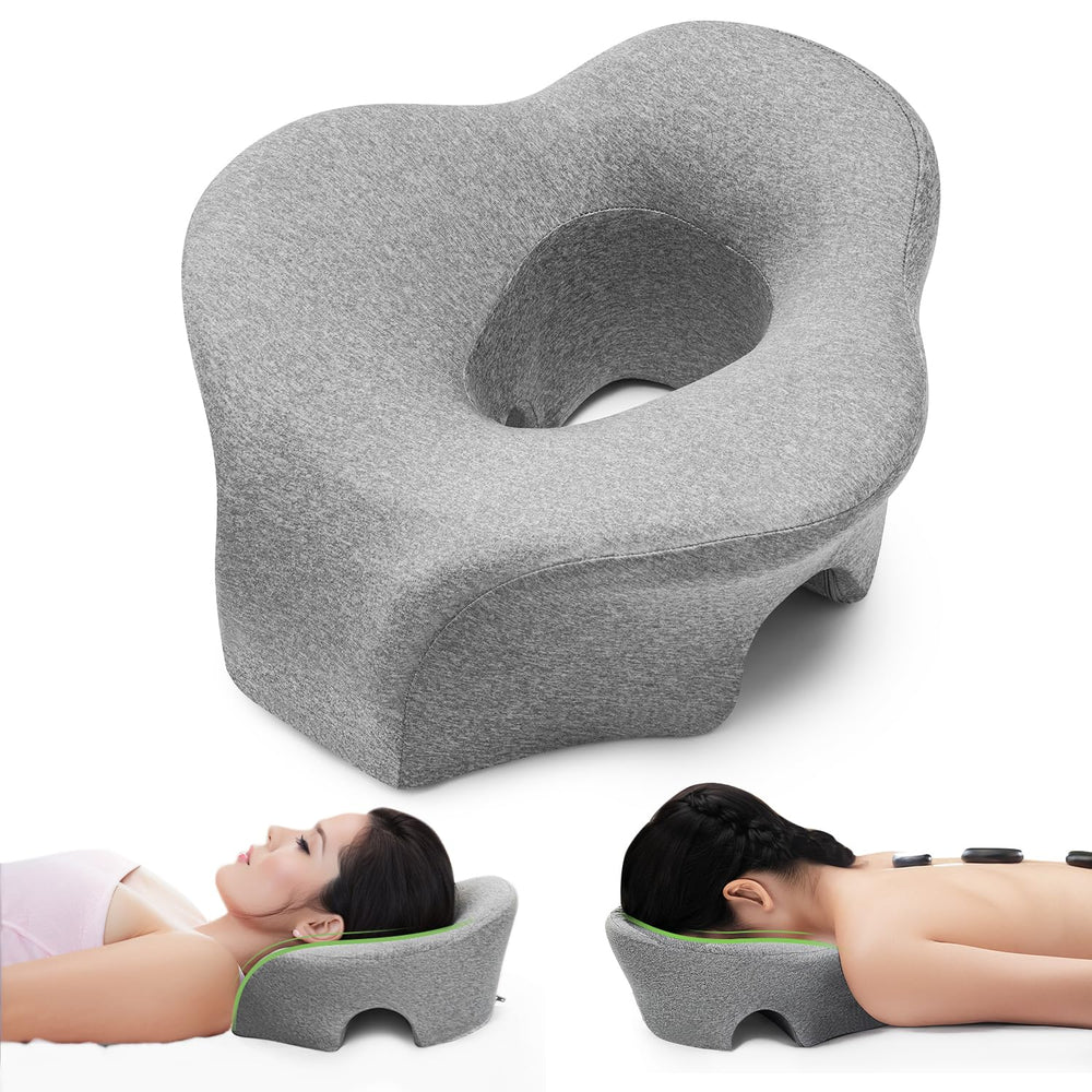 Almohada WOGAHEV para masaje en cara abajo ofrece soporte cómodo durante el masaje de espalda.