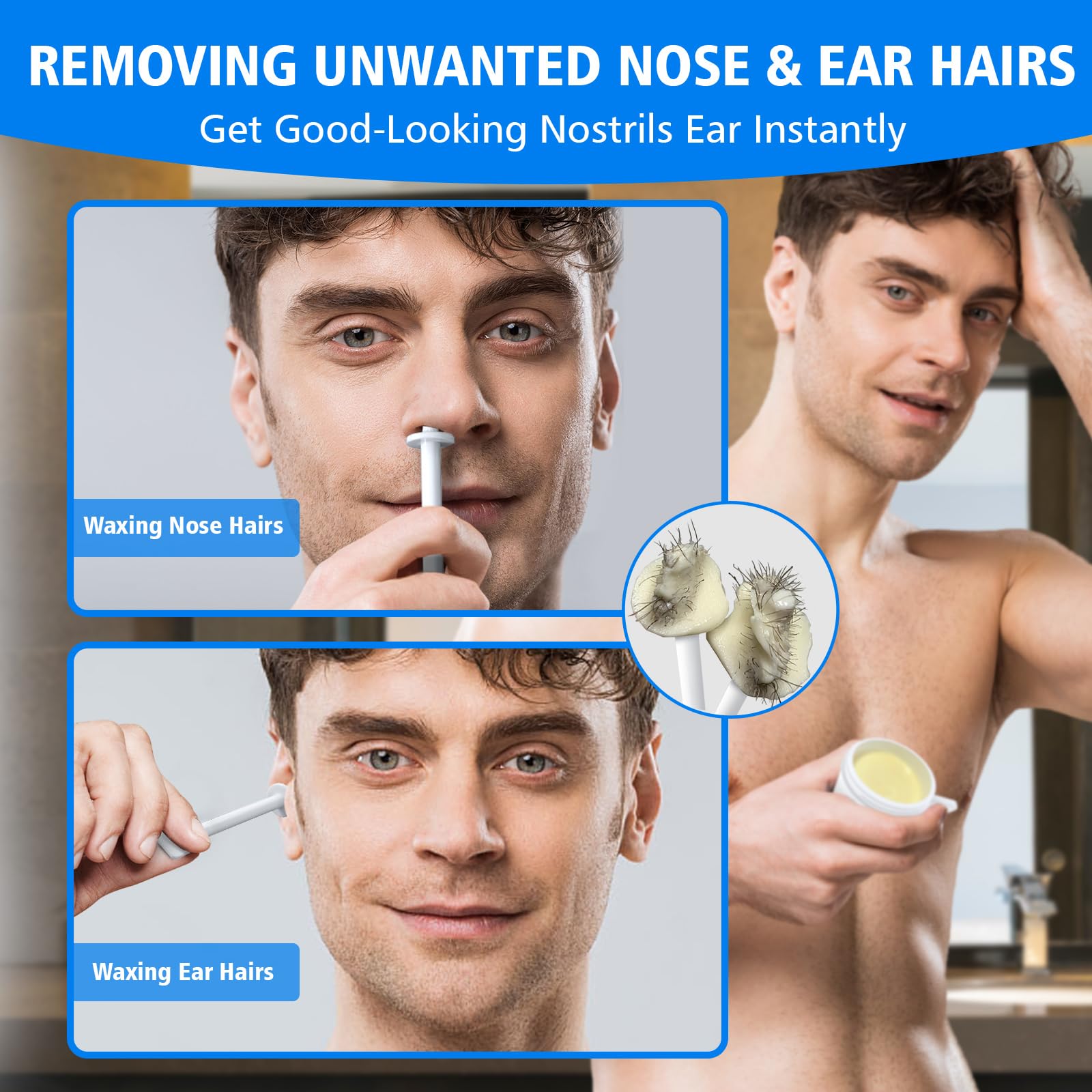 Wokaar applicator close-up highlighting precision tips for nostrils and ears