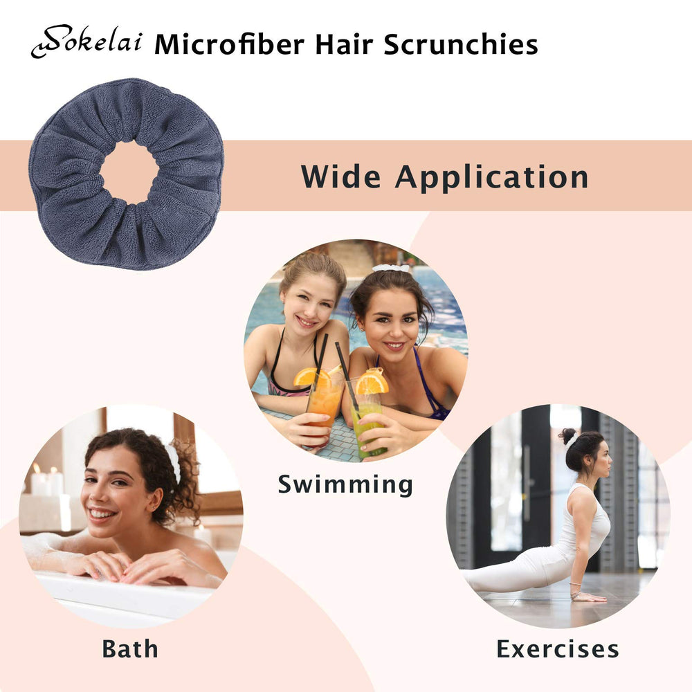 Wokelai gym, swim, and beach-ready hair accessory for post-workout styling.