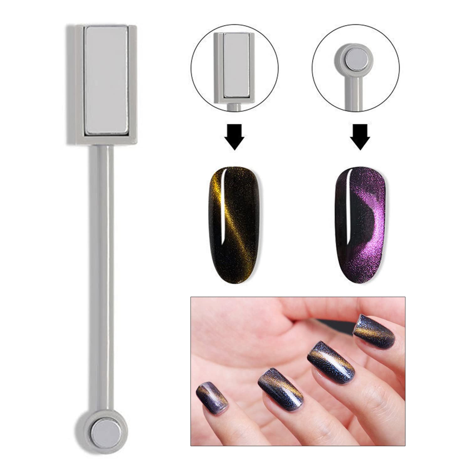 WOKOTO cat eye magnet design dots for textured accents