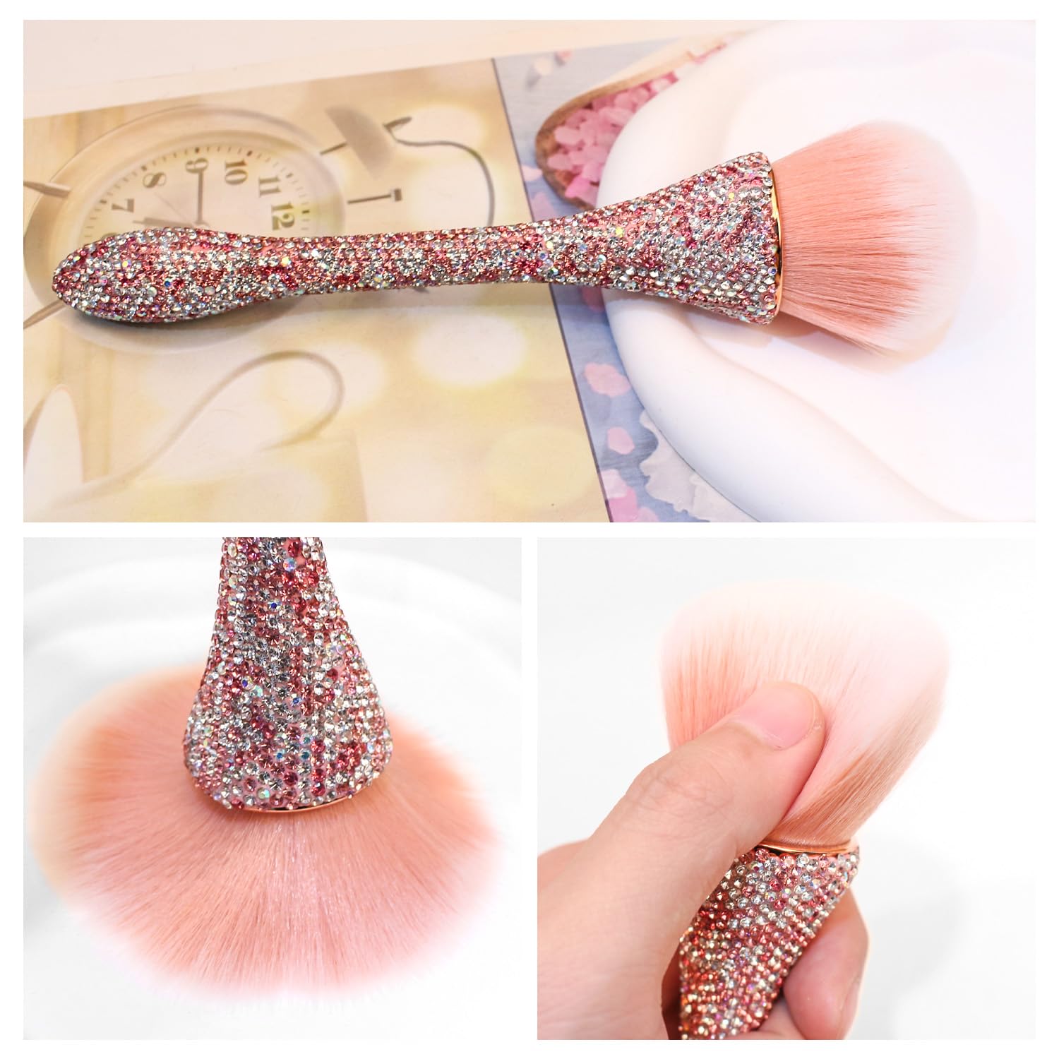 WOKOTO soft nylon bristles provide gentle, hygienic cleaning during nail care.