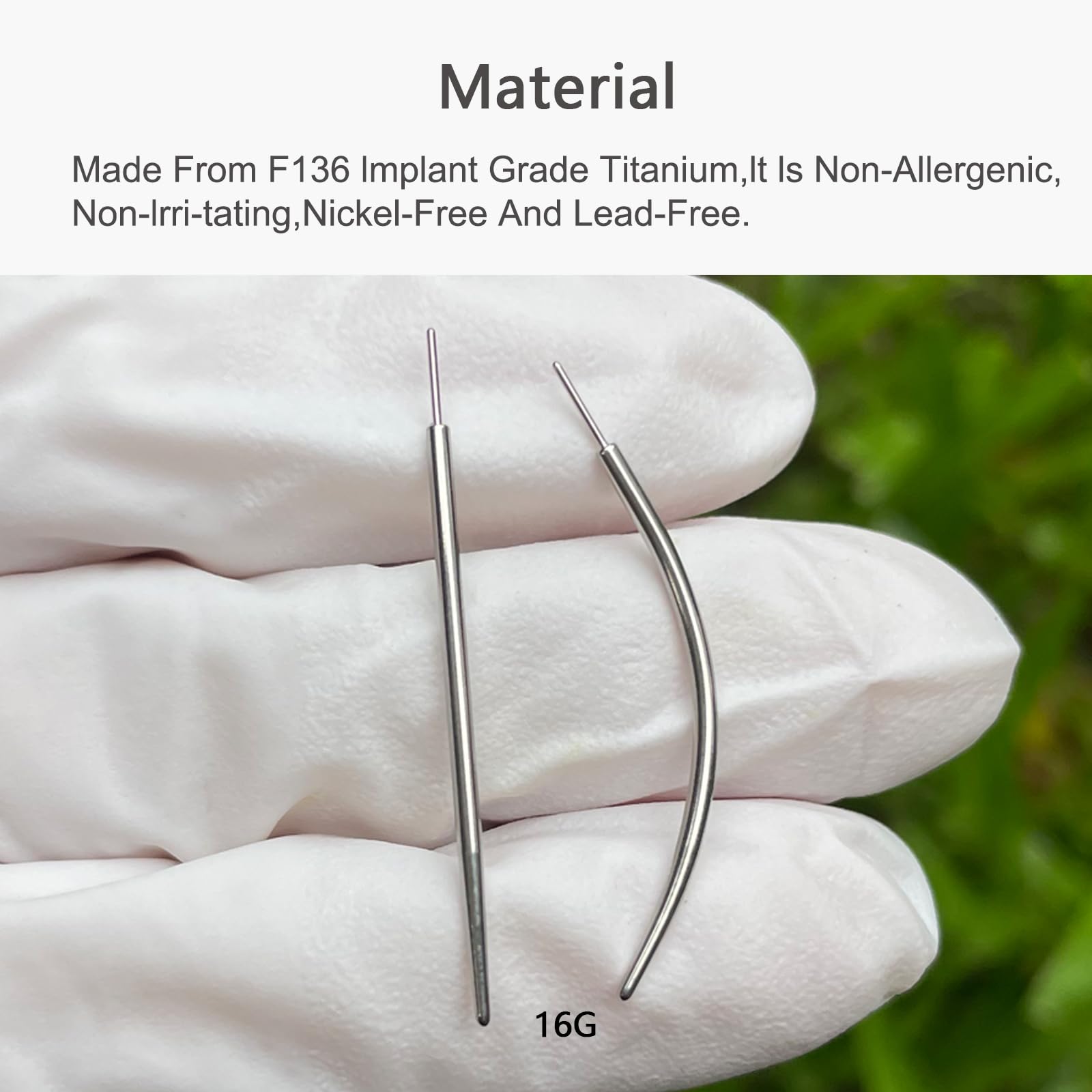 WOLAYI 20G curved taper for gentle guidance