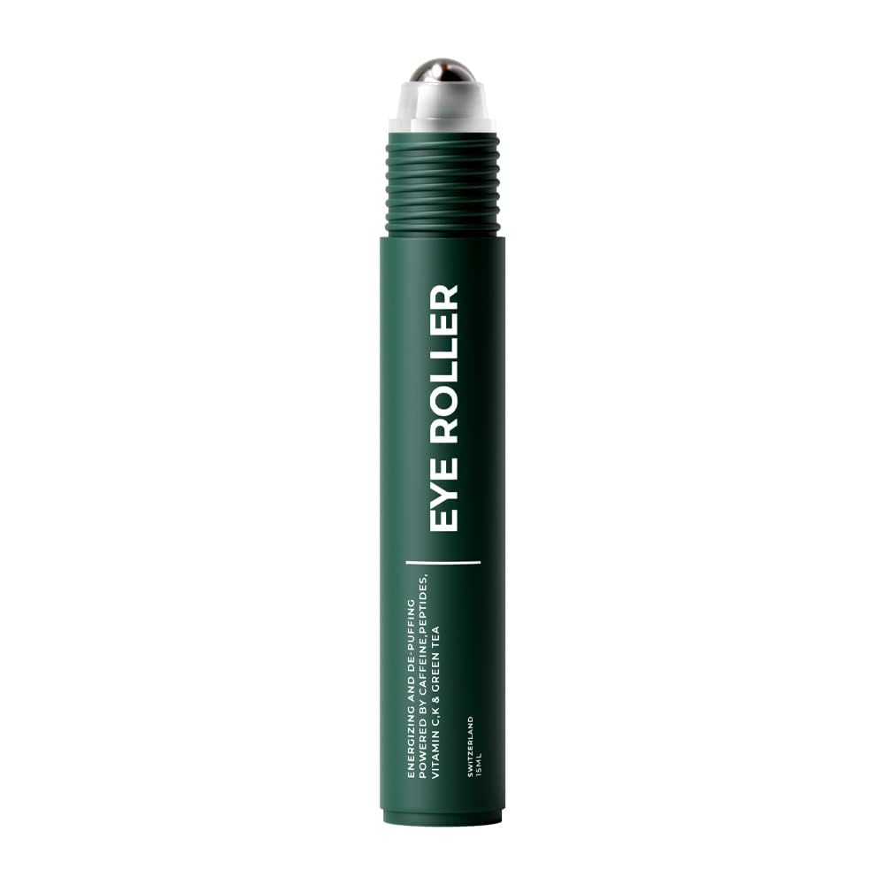 The Wolf Project packaging for Under Eye Roller signals a vegan design for refreshed eyes.