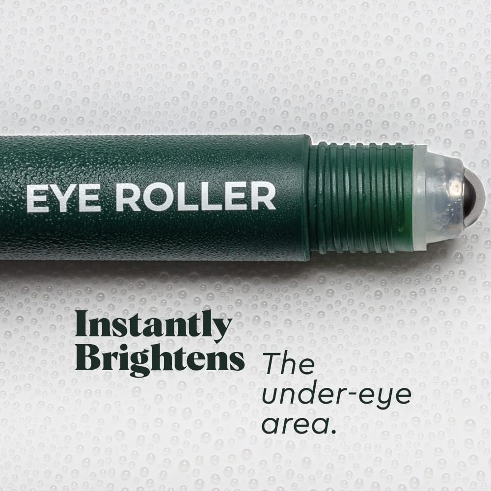 The Wolf Project Under Eye Roller vitamin C focus suggests brightened under-eye skin.