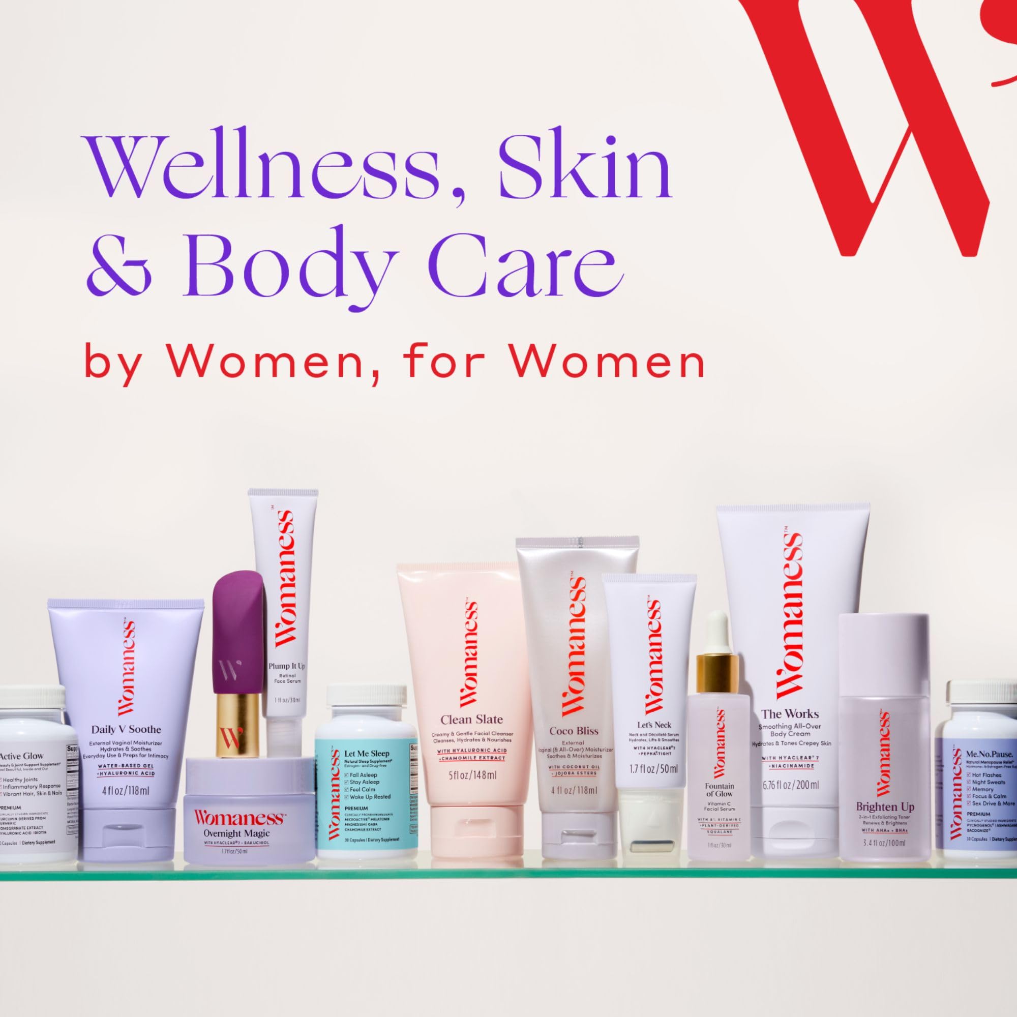 Womaness Eye Opener cooling metal tip provides soothing puffiness relief.