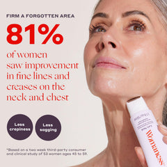  Womaness Let's Neck neck-area application highlights smoothing and moisture