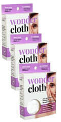 Wonder Cloth pack-3 front wrap shows reusable makeup remover bundle for daily use