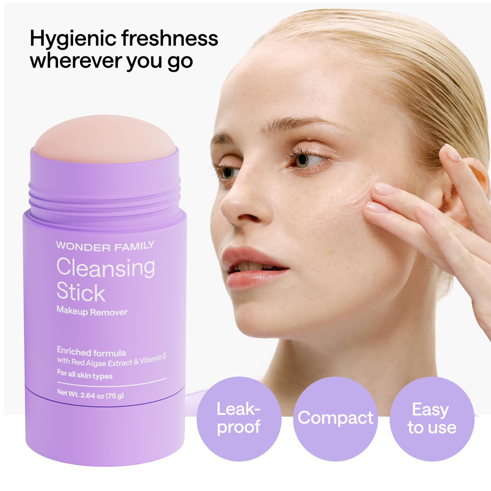 Wonder Family balm around the eyes gently removes makeup without irritation.
