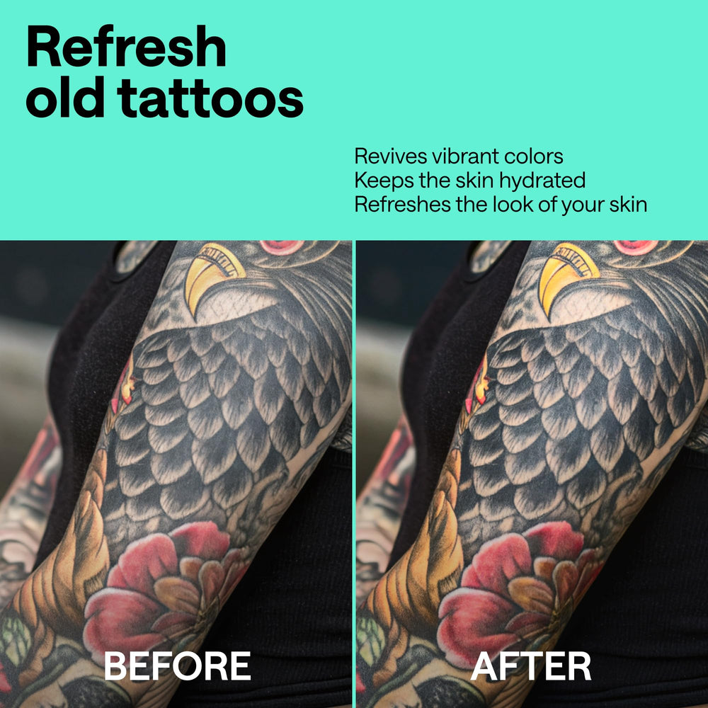 WONDER FAMILY compact travel-size tattoo care for on-the-go use.