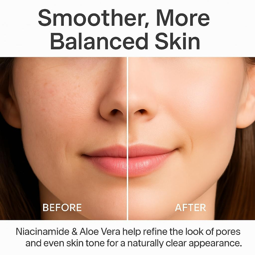 WONDER FAMILY Niacinamide Serum dropper application for fast-absorbing hydration