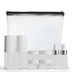 Wondercraft travel skincare bag for easy packing and on-the-go organization.