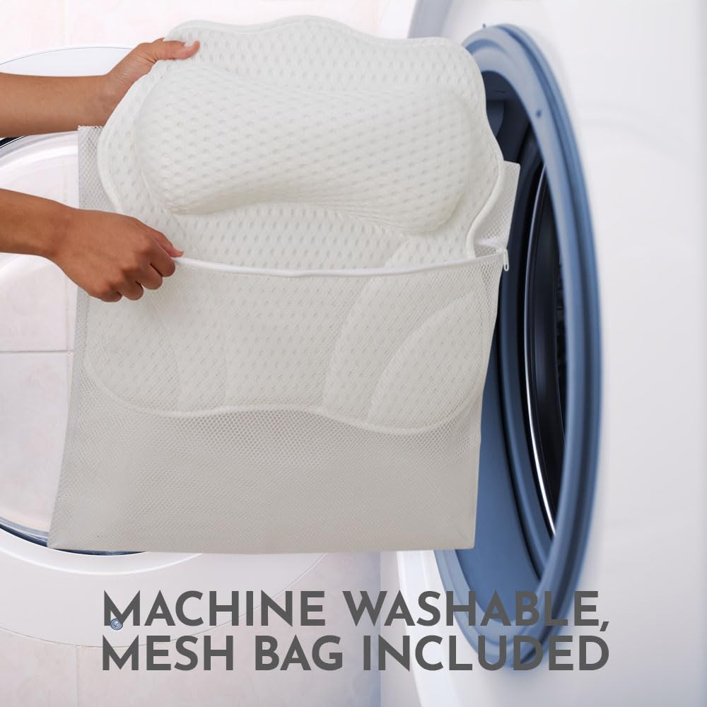 WONDERfoam hypoallergenic mesh stays cool and quick-drying