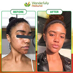 Wonderfully Natural African Black Soap bar side profile showing texture for smoother skin