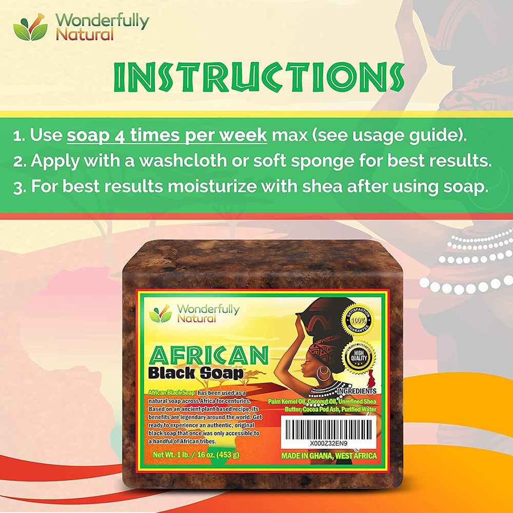 Wonderfully Natural packaging with Africa-inspired design