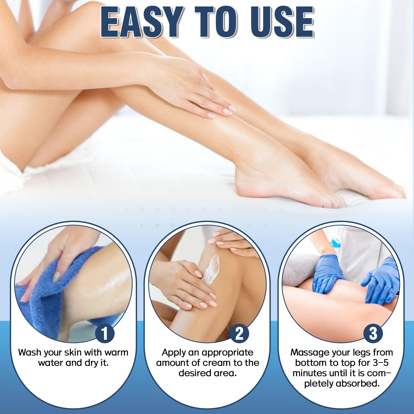 Wonshine varicose veins cream packaging on bathroom shelf signals daily care routine.