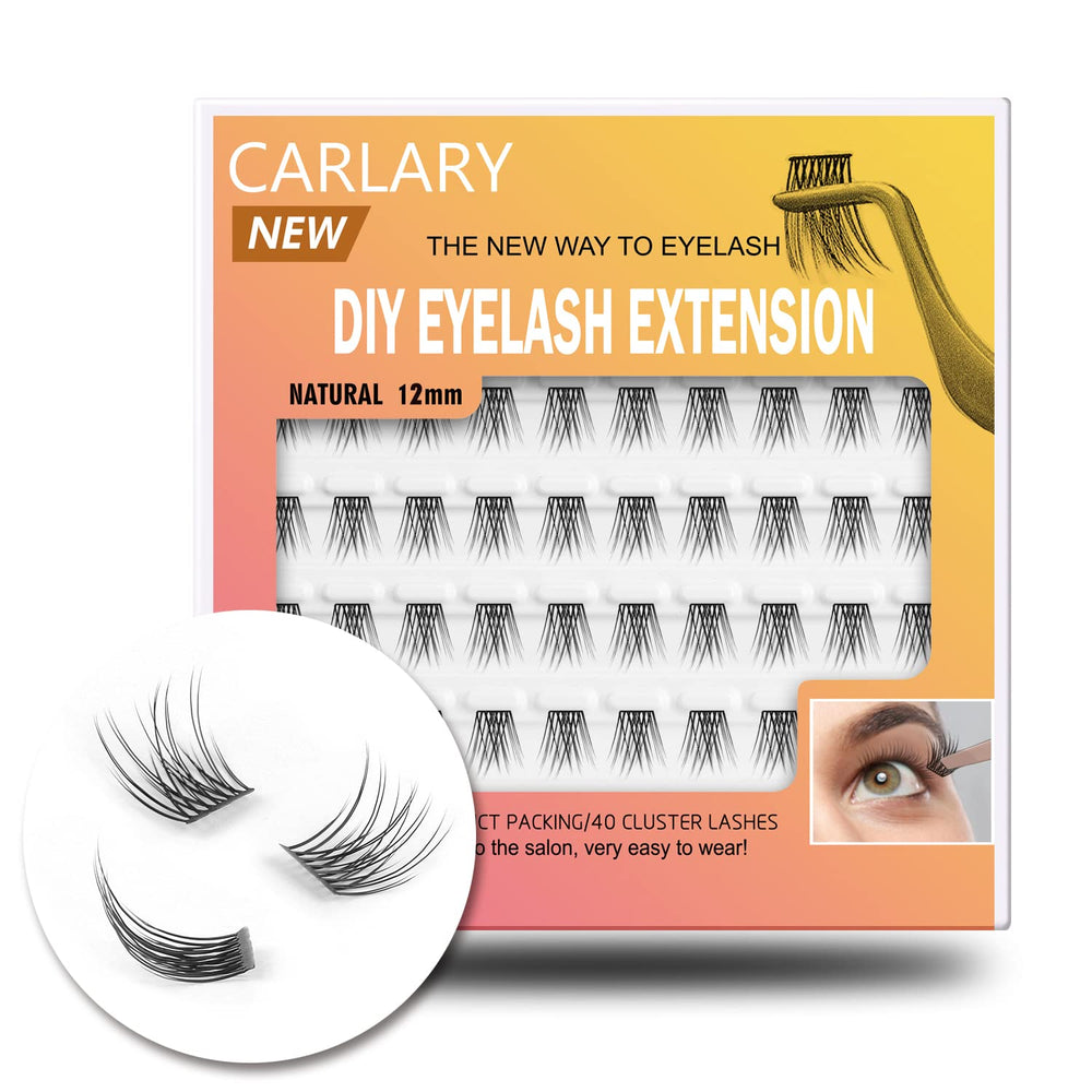 WONSIS lash clusters packaging closeup shows ready-to-use at-home kit