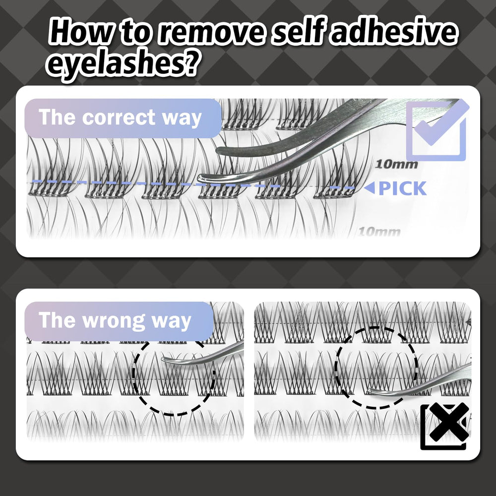 WONSIS lash clusters offer open, cat, or dramatic looks for occasions.