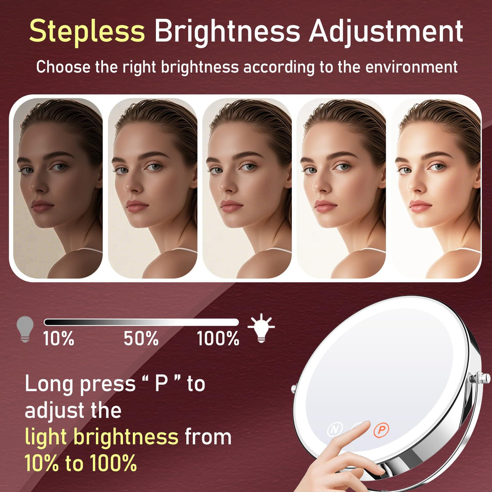 WOOCICA makeup mirror makes a thoughtful gift for beauty lovers.
