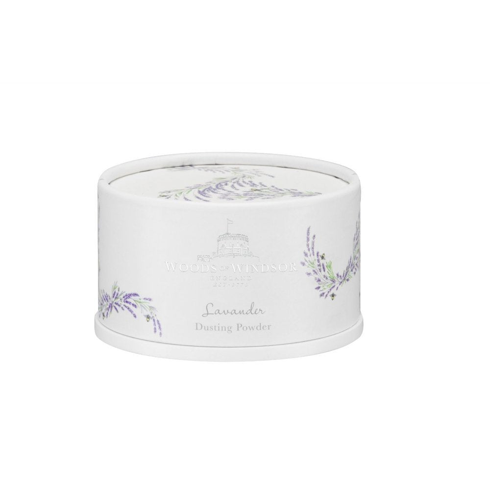 Woods of Windsor lavender powder for women enhances gentle skincare ritual