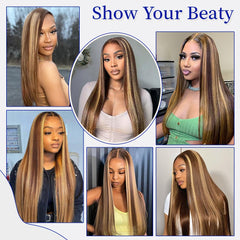 WOOMN secure-fit-cap lace wig ensures comfortable all-day wear.
