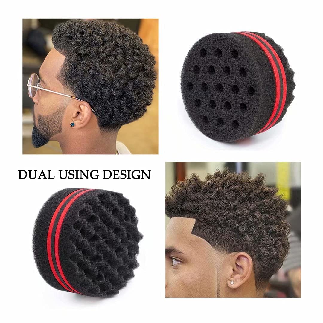 WORGATE esponja cabello, agujeros pequeños para definición precisa.