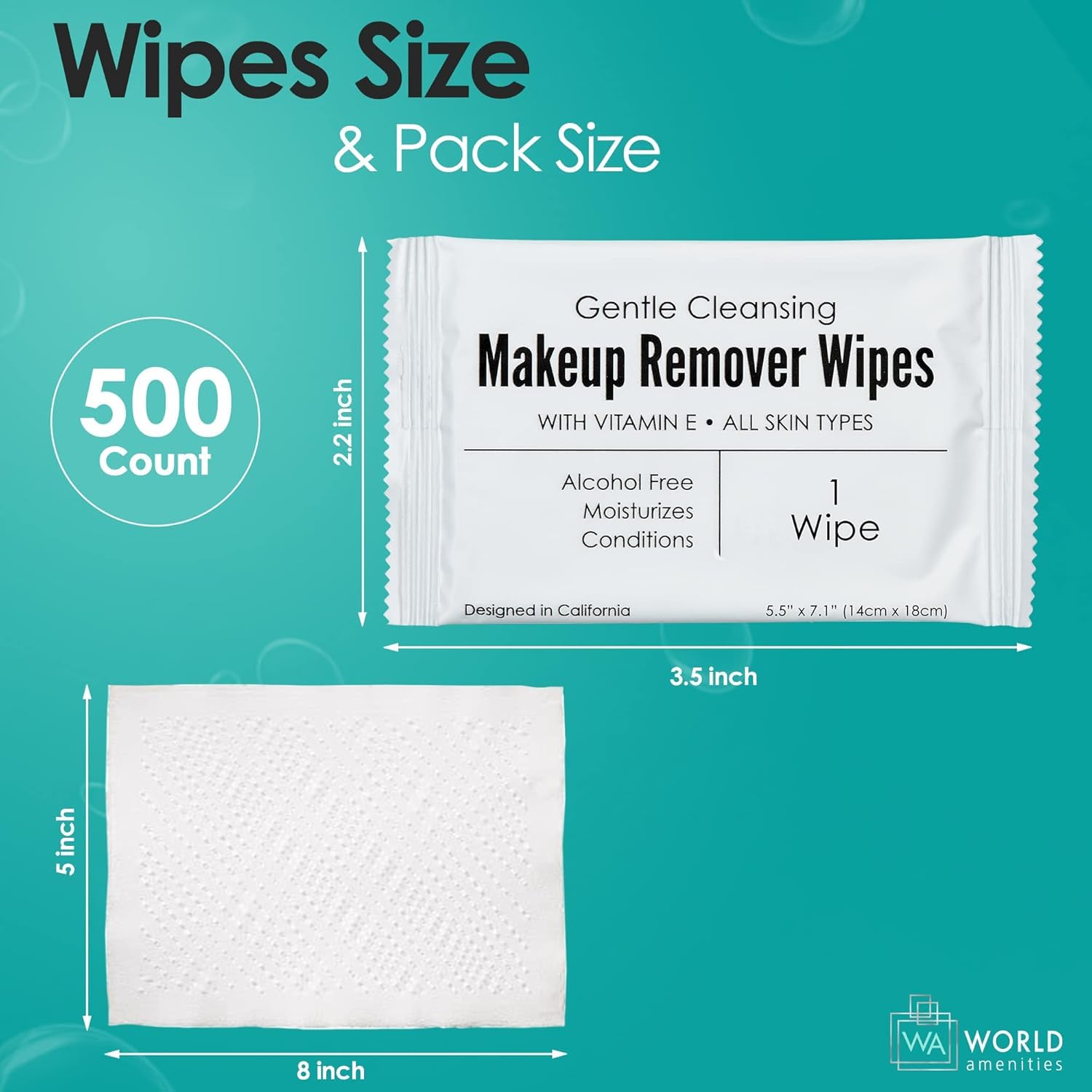 World Amenities recyclable packaging supports sustainable hotel amenities and easy disposal