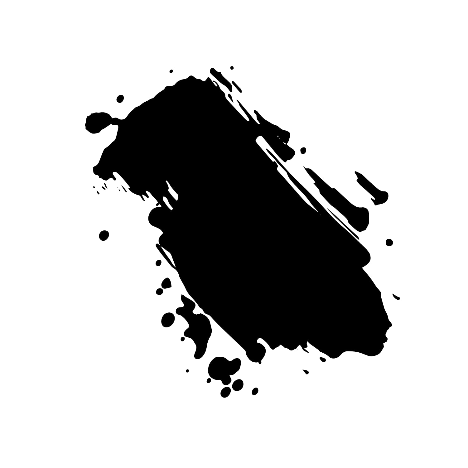 World Famous Tattoo Ink Blackout Portrait Saturation highlights bold blacks for realism work.